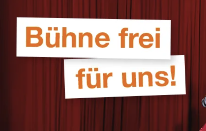 Bühne frei