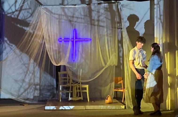 Bühnenbild Theater 'Frühlingserwachen'