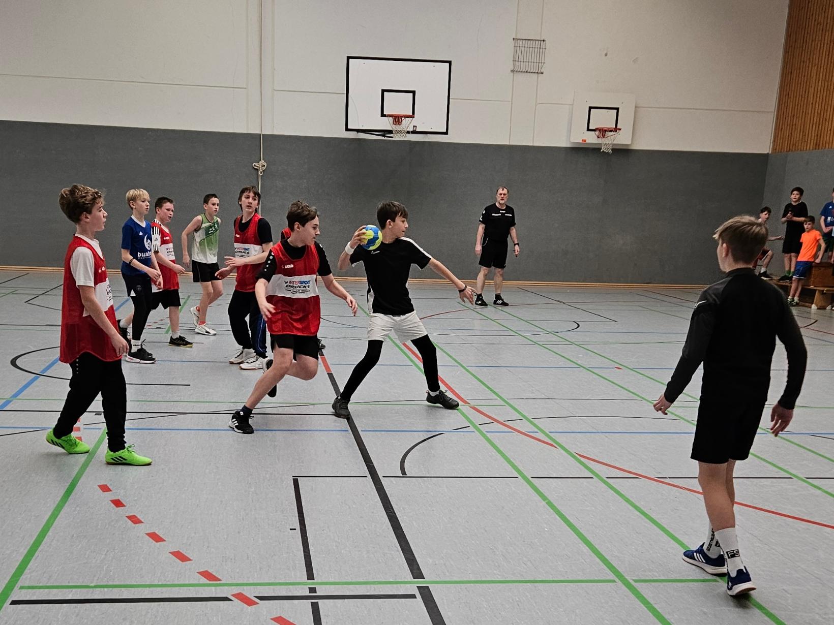 Jahrgangsstufenturnier der 7 im Handball