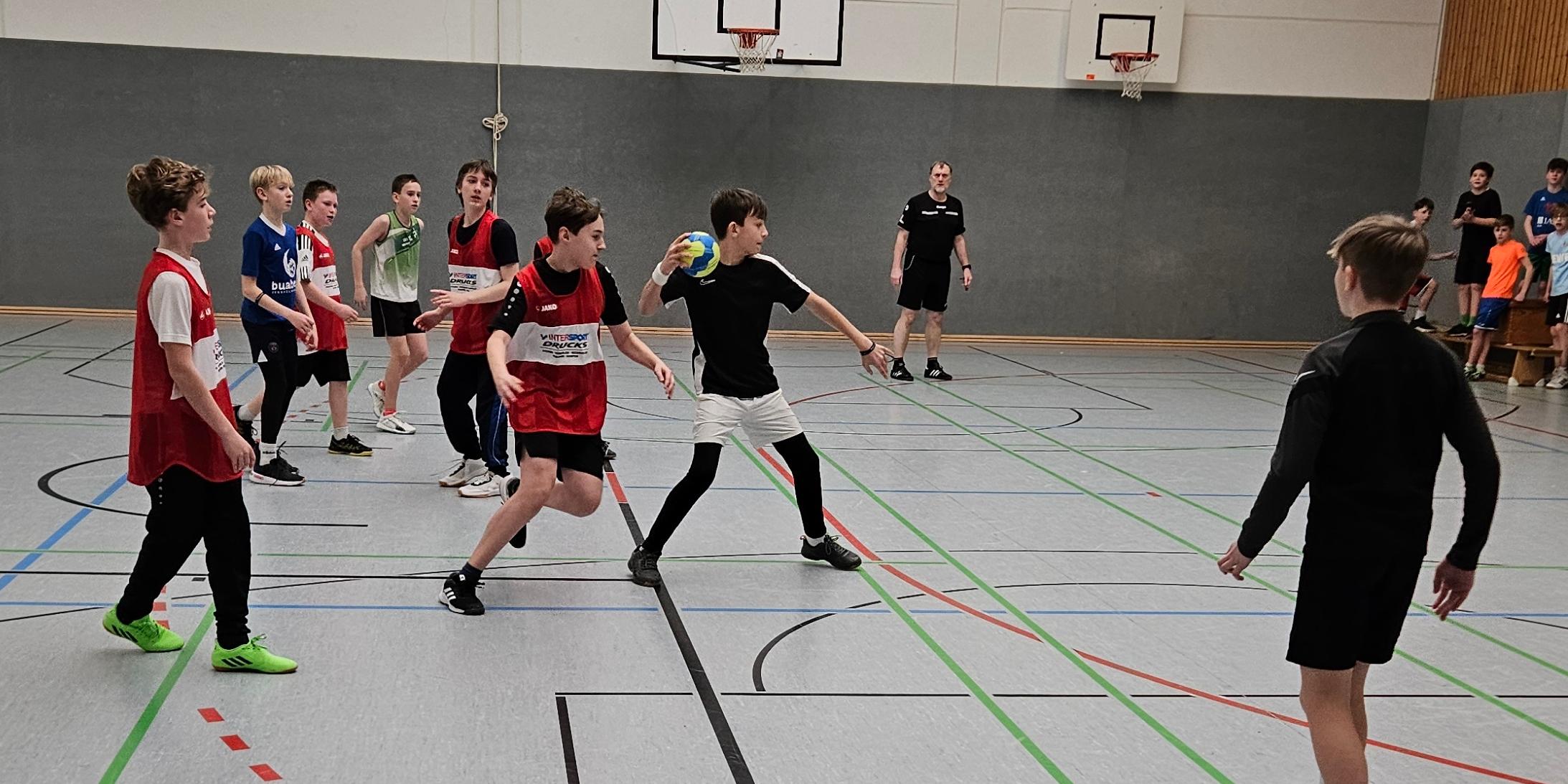 Jahrgangsstufenturnier der 7 im Handball