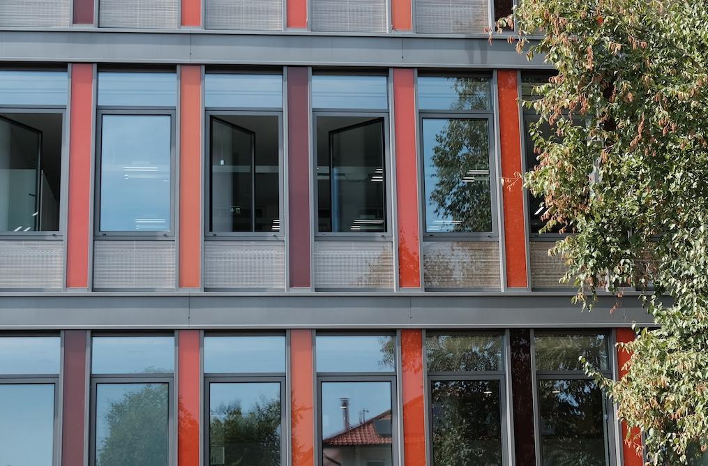Fenster am Neubau