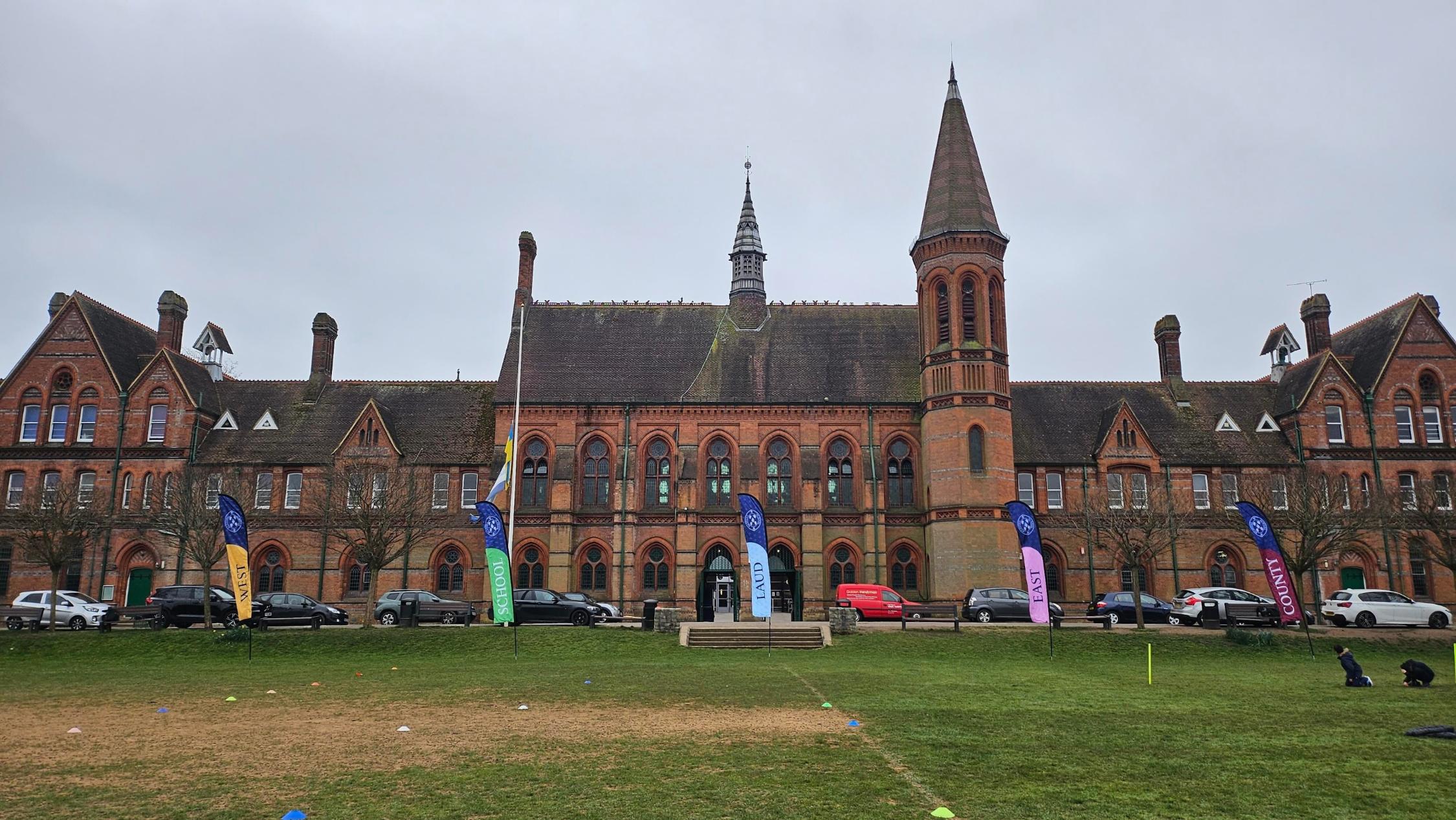 Schulgebäude in Reading
