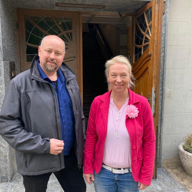 Schulpflegschaft Barbara Kirfel und Reinhard Rasch